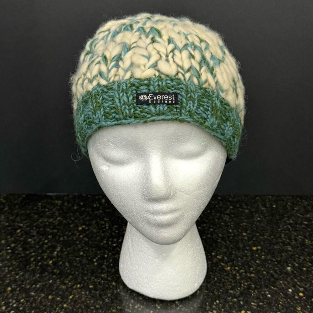 Everest Designs Wool Knit Toboggan. Kids 5-12 - Picture 2 of 13